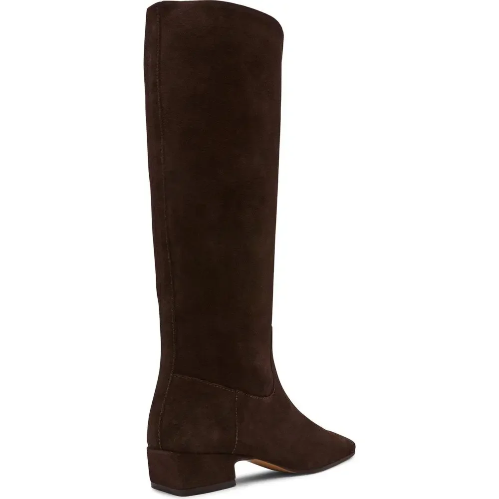 Steve Madden Women's DSantelle Brown Leather Boots Size 6 MSRP $179